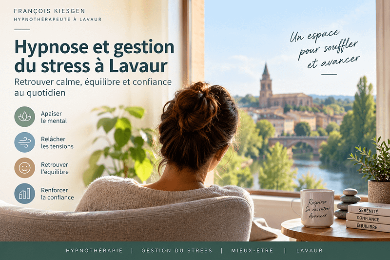 Hypnose et gestion du stress à Lavaur – retrouver calme, équilibre et confiance